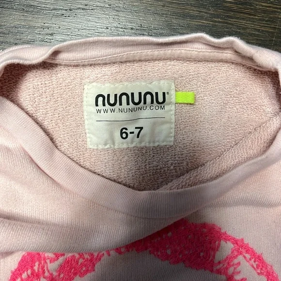 Nununu kids long sleeve top - 6/7 years - Picture 3 of 4